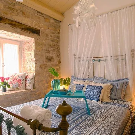 Entire Filitsa's Stonehouse In Paxos With Pool * Gaios