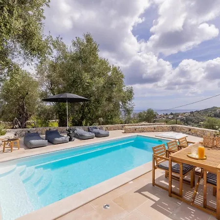度假居 Entire Filitsa's Stonehouse In Paxos With Pool