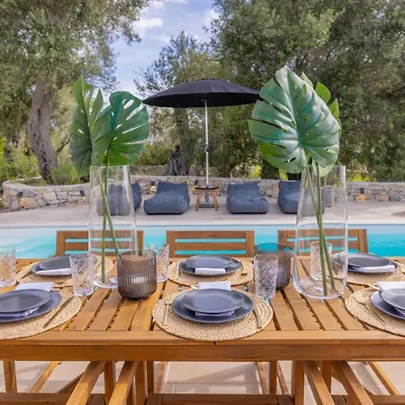 Entire Filitsa's Stonehouse In Paxos With Pool Semesterbostad Gaios