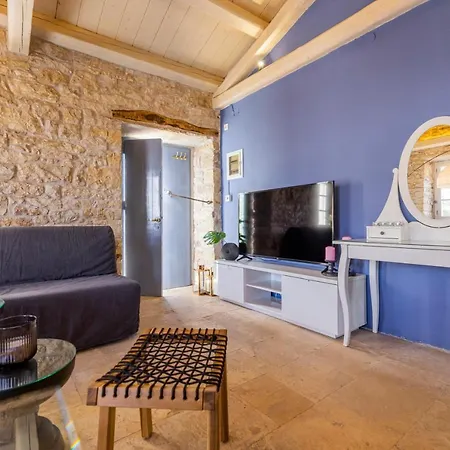 Entire Filitsa's Stonehouse In Paxos With Pool Tatil Evi Gaios