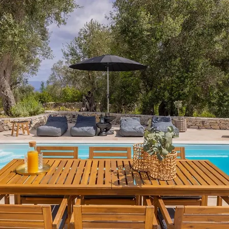 Entire Filitsa's Stonehouse In Paxos With Pool 度假居 *