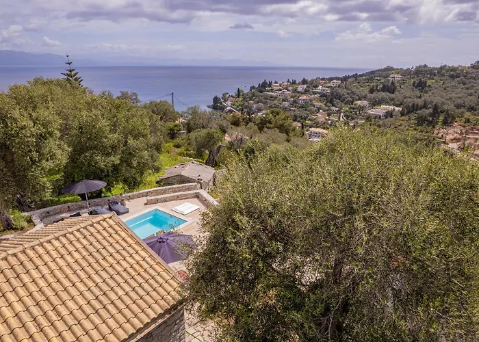 Tatil Evi Entire Filitsa's Stonehouse In Paxos With Pool