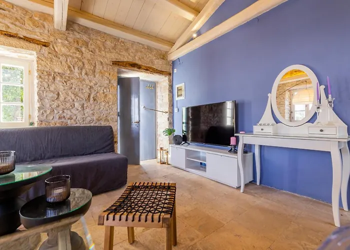 Entire Filitsa's Stonehouse In Paxos With Pool Tatil Evi Gaios