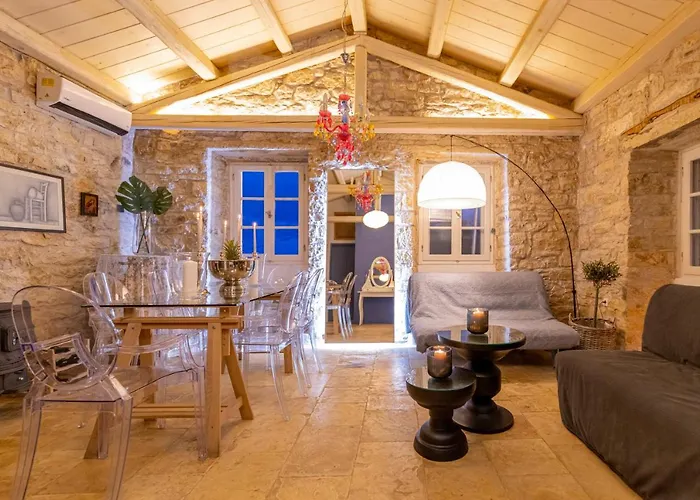 Entire Filitsa's Stonehouse In Paxos With Pool Tatil Evi *
