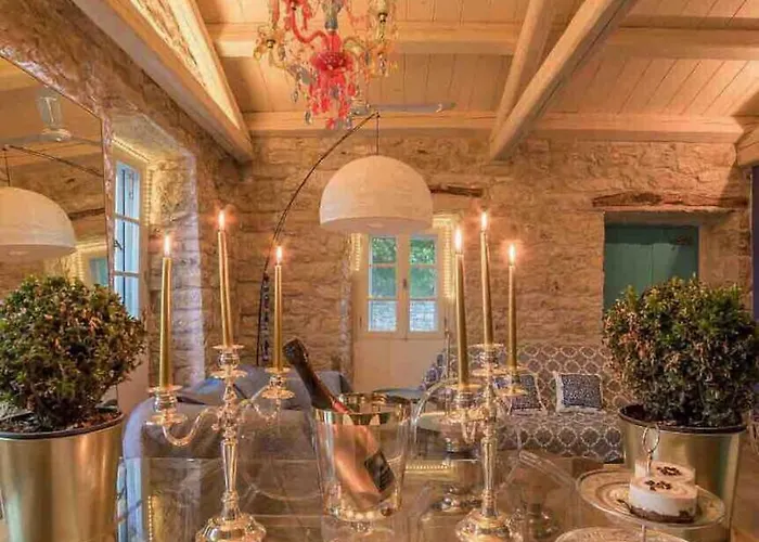 Entire Filitsa's Stonehouse In Paxos With Pool Tatil Evi Gaios